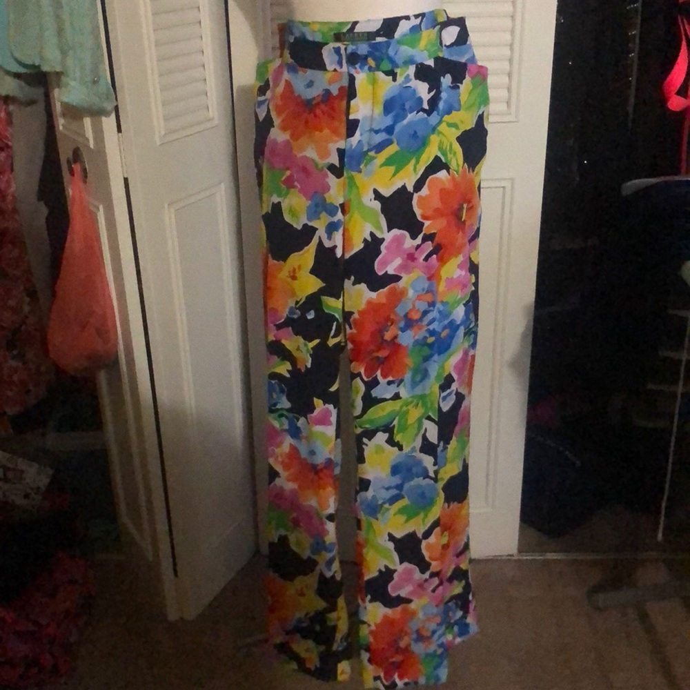 🌸 Floral Wide Leg Pant- Ralph Lauren